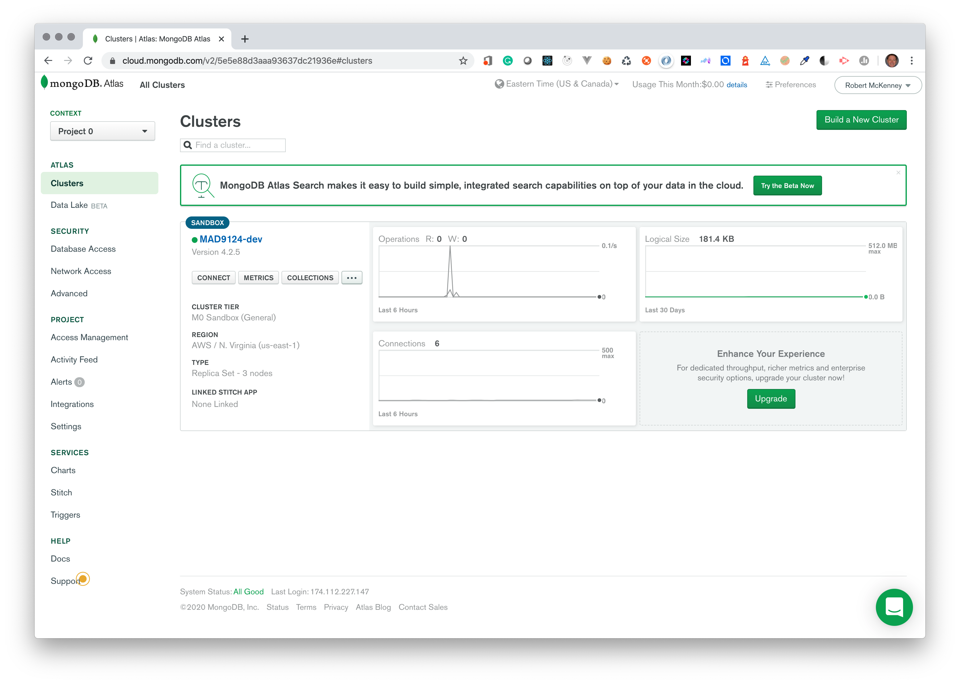 cluster configuration - name